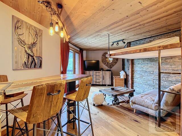 Holiday rentals Apartment t2 4 sleeps 40 m² Megève 74120 Proximité centre village