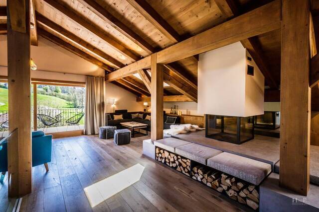 Location vacances Appartement duplex 240 m² Demi-Quartier 74120
