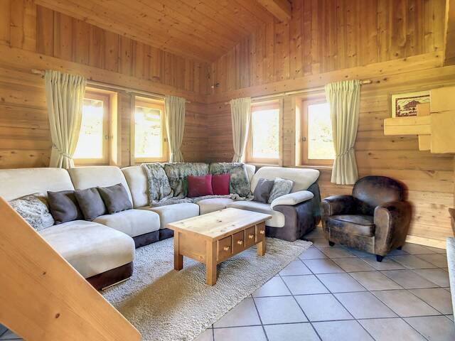 Location vacances Chalet 170 m² Demi-Quartier 74120