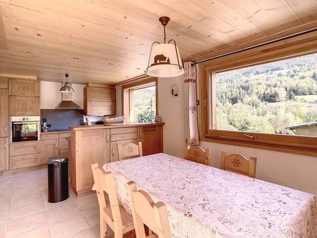 Location vacances Chalet 140 m² Demi-Quartier 74120