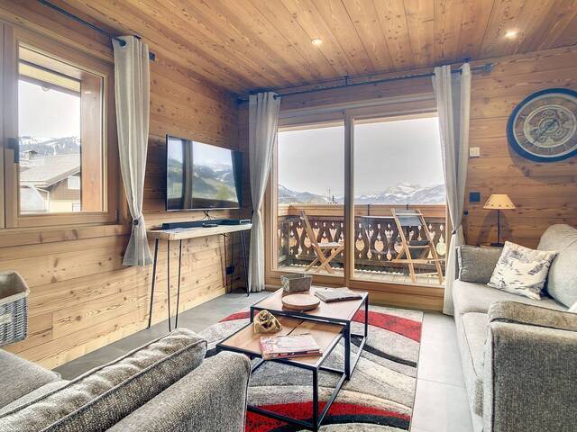 Holiday rentals Apartment duplex 55.87 m² Megève 74120