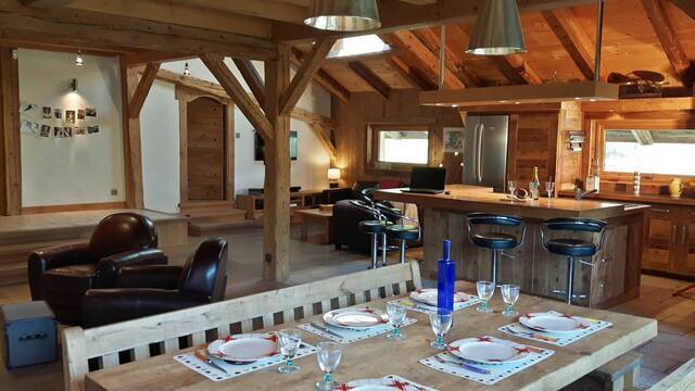 Location vacances Appartement 150 m² Megève 74120