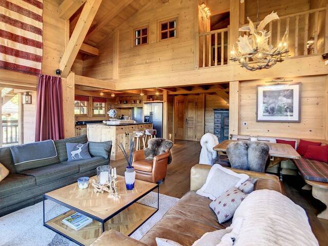 Location vacances Appartement duplex 139 m² Megève 74120