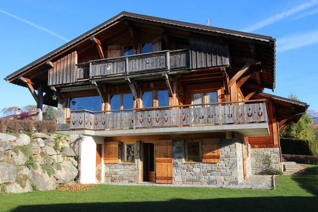 Location vacances Chalet 170 m² Demi-Quartier 74120