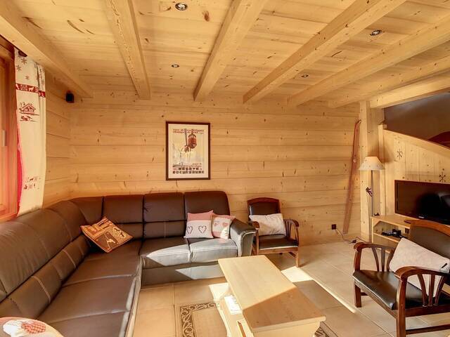 Location vacances Chalet 140 m² Demi-Quartier 74120