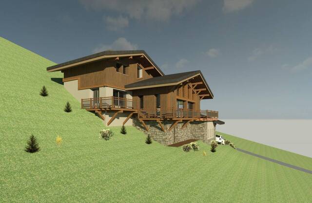 Vente Terrain agricole 1000 m² Saint-Nicolas-la-Chapelle 73590