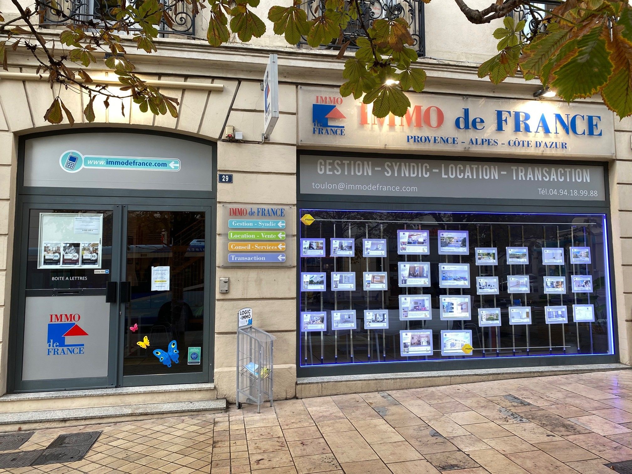 Recherchez les Agences immobilières à Toulon