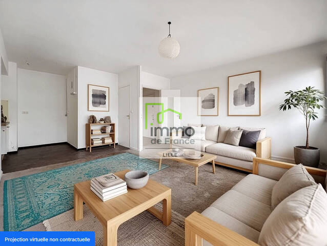 Vente appartement 2 pièces 48 m² à Lille (59000)