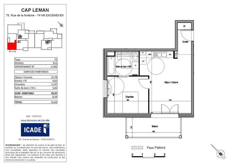 Buy Appartement  Appartement  F2  New Properties 43 37 M In