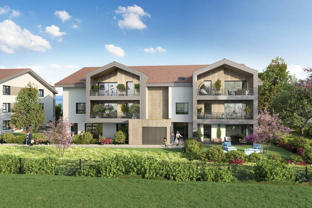 Sale Apartment appartement 2 rooms 47.39 m² Évian-les-Bains (74500)