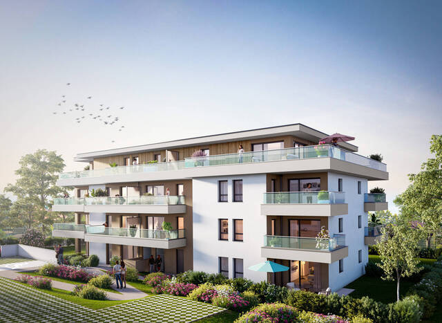 Sale Apartment appartement 4 rooms 92.87 m² Thonon-les-Bains (74200)