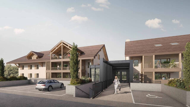 Vente Appartement 3 pièces 61.78 m² Féternes (74500)