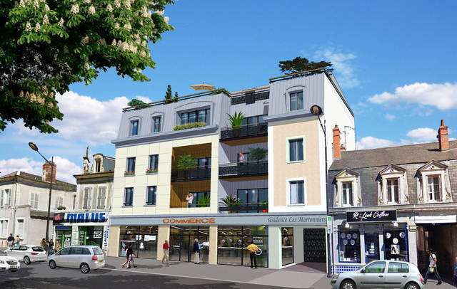 New property to Bourges Les Marronniers - 12 apartments - From T2 to T4 - from 163 000 €