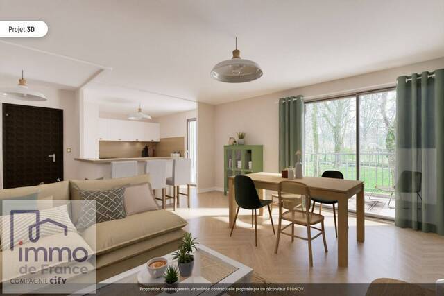 Vente appartement avec travaux 4 pièces 93 m² à Lyon 9e Arrondissement (69009)