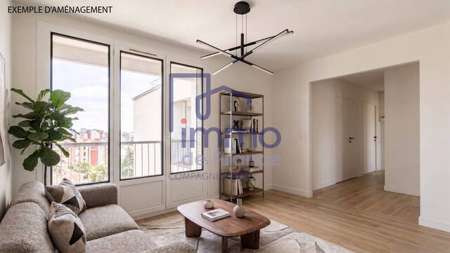Vente Appartement 3 pièces 60.15 m² Villeurbanne 69100