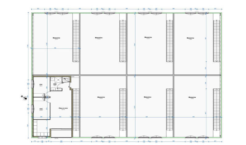 Vente local entrepôt 160 m² à Contamine-sur-Arve 74130 270 000 €