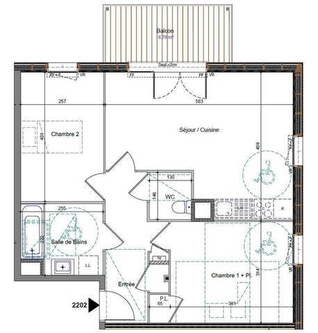 Vente Appartement t3 59.37 m² Châtillon-sur-Cluses 74300