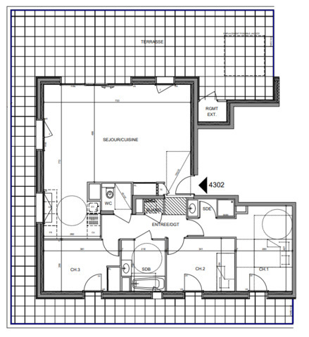 Sale Apartment appartement neuf 4 rooms 93.94 m² Évian-les-Bains 74500