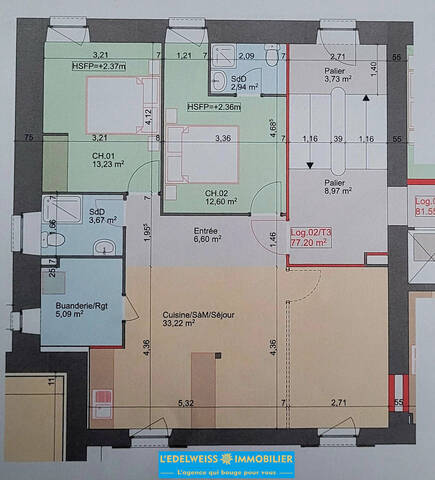 Vente Appartement 3 pièces 77 m² Villard-de-Lans 38250