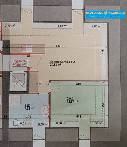 Vente Appartement 2 pièces 51 m² Villard-de-Lans 38250