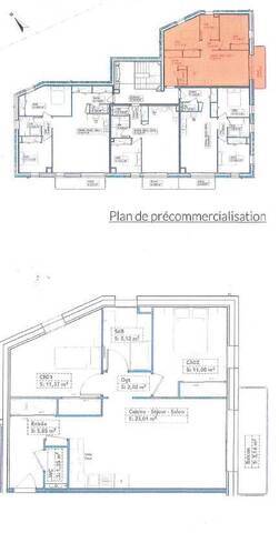 Vente Appartement 3 pièces 59.72 m² Viuz-en-Sallaz 74250