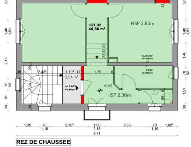 Vente Appartement 2 pièces 45 m² Aix-les-Bains 73100