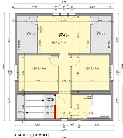Vente Appartement 3 pièces 60 m² Aix-les-Bains 73100