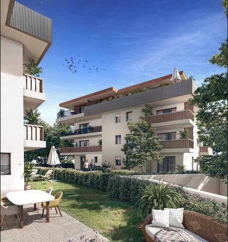 Vente Appartement rez de jardin 2 pièces 56.65 m² Douvaine 74140 Lotissement