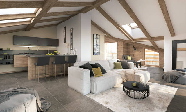 Vente Appartement 3 pièces 69 m² Les Gets 74260
