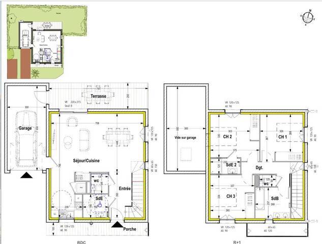 Sale House 4 rooms 88 m² Anthy-sur-Léman 74200