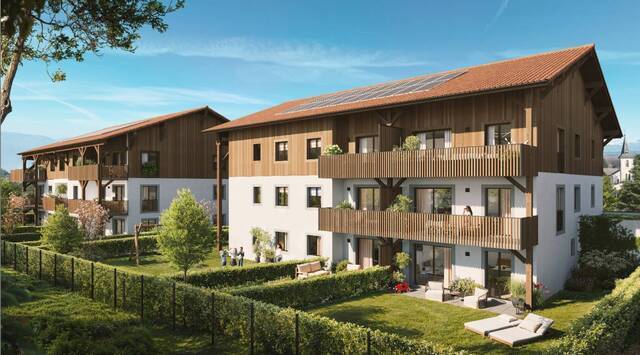 Sale Apartment rez of garden 3 rooms 60 m² Anthy-sur-Léman 74200