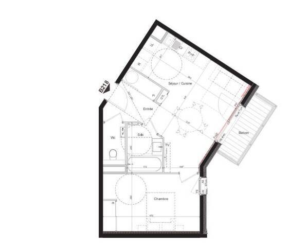 Sale Apartment 2 rooms 45 m² Les Gets 74260