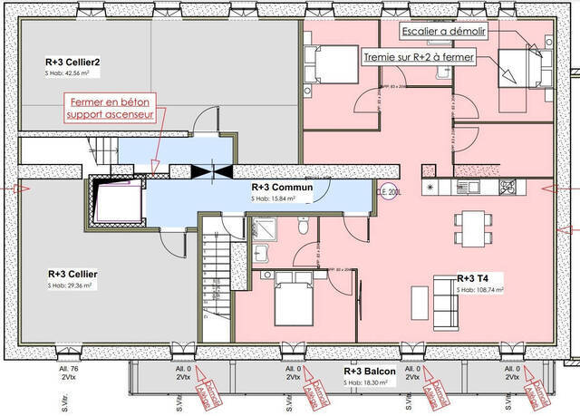Sale Apartment 4 rooms 122.09 m² Viuz-en-Sallaz 74250
