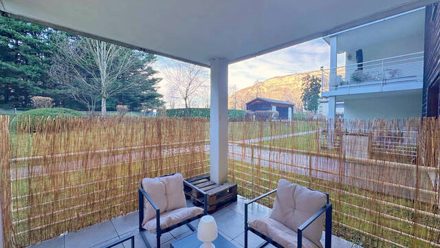 Sale Apartment rez of garden 2 rooms 48 m² Bonneville 74130 Axe passage