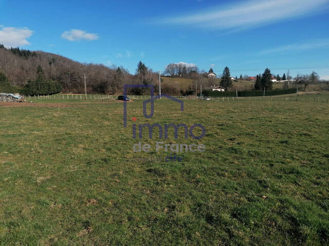 Vente Terrain constructible 1233 m² Champier 38260