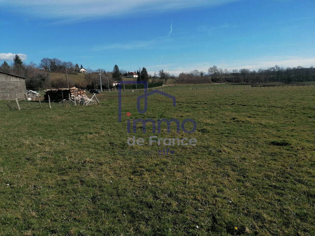 Vente Terrain constructible 1233 m² Champier 38260