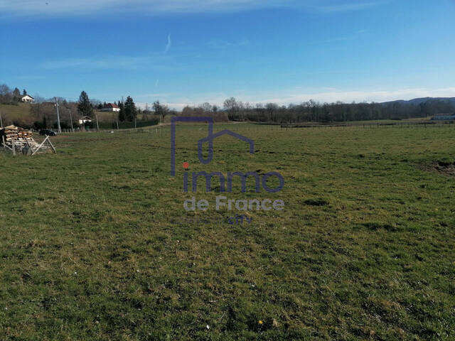 Vente Terrain constructible 1200 m² Champier 38260