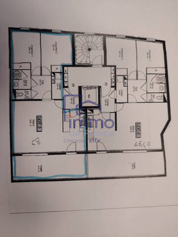 Vente Appartement 3 pièces 68 m² Saint-Jean-de-Bournay 38440