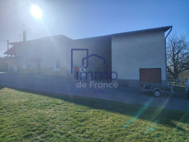 Vente Maison ferme 4 pièces 100 m² Villeneuve-de-Marc 38440