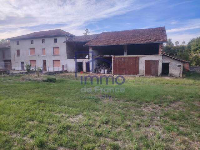 Vente Maison ferme 5 pièces 104 m² Sainte-Anne-sur-Gervonde 38440