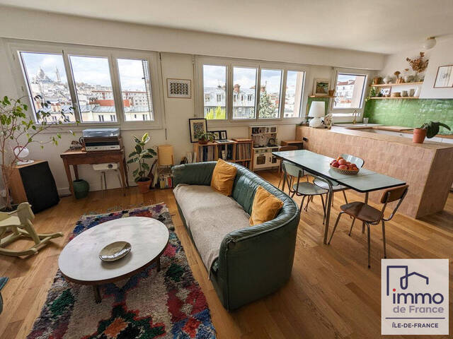 Vente appartement 3 pièces 74.57 m² à Paris 18e Arrondissement (75018) MARCHÉ DE L'OLIVE