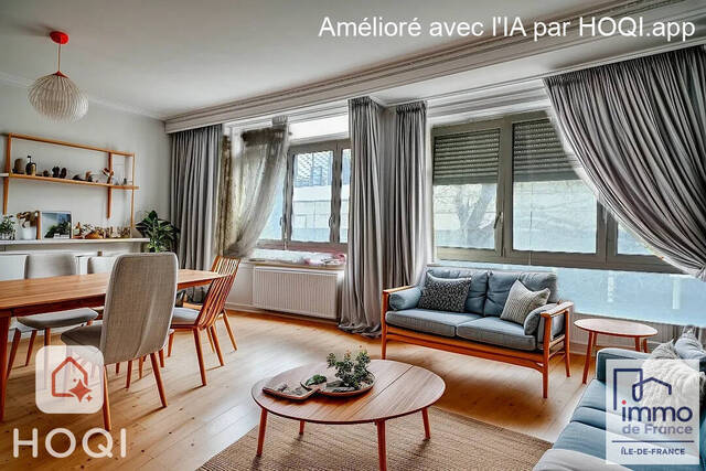 Vente appartement 3 pièces 76.32 m² à Paris 15e Arrondissement (75015) - PORTE DE VERSAILLES