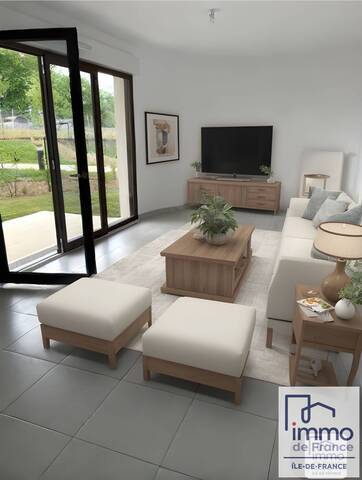 Vente appartement rez de jardin 2 pièces 45 m² à Champs-sur-Marne (77420)