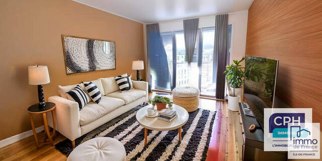 Vente appartement 3 pièces 61 m² à Cergy (95800) CERGY LE HAUT