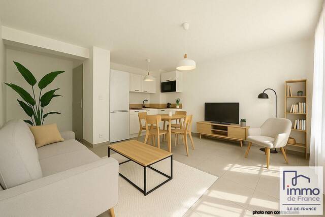 Vente appartement 2 pièces 37.82 m² à Saint-Ouen-l'Aumône (95310)