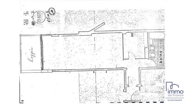 Vente appartement studio 1 pièce 45.36 m² à Le Chesnay (78150)