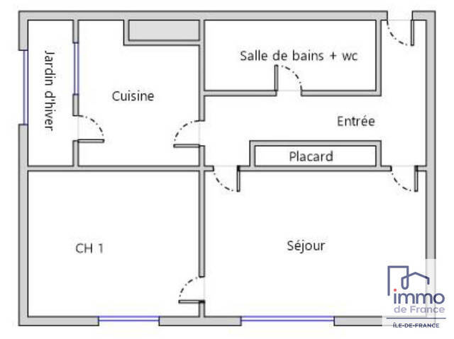 Vente appartement 2 pièces 43 m² à Poissy (78300) RACINE