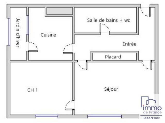 Vente appartement 2 pièces 43 m² à Poissy (78300) - Quartier : RACINE