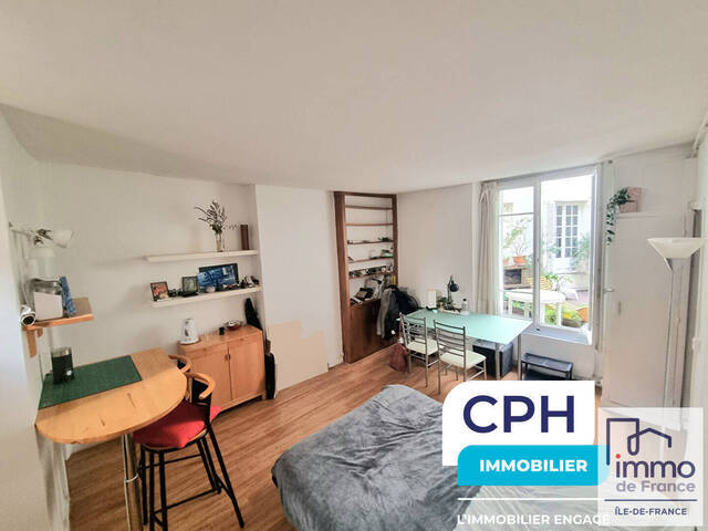 Vente appartement 1 pièce 23.1 m² en Paris 5e Arrondissement (75005) - CalmeMétro: CARDINAL-LEMOINE, ligne 10 à 247 mImmeuble : 4 étages - 21 logements