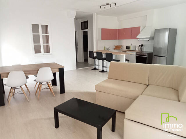 Louer Appartement 2 pièces 58.56 m² Mâcon (71000)